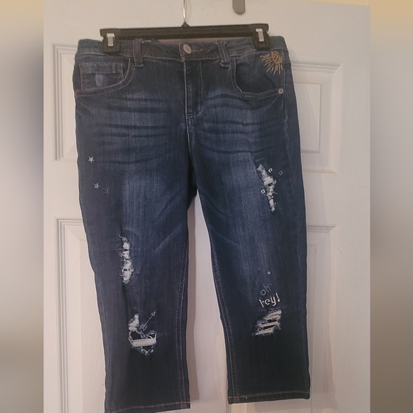 Imperial Star Other - Imperial Star Girls Crop Jeans